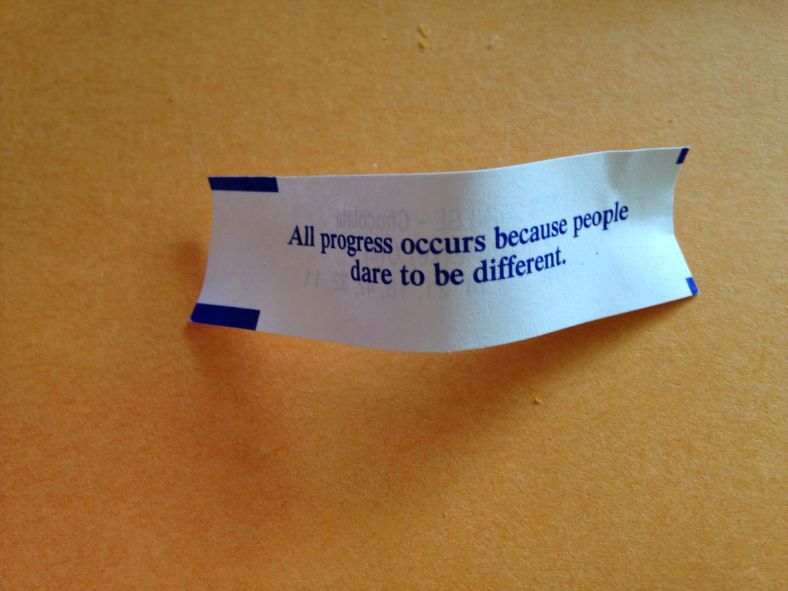 ALL progress? Are you sure about that, Cookie Panda? THEN WHY AREN'T YOU DIFFERENT FROM YOUR TWO FRIENDS?!?